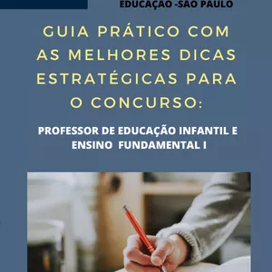 Imagem de capa para o Ebook GUIA PRÁTICO COM AS MELHORES DICAS ESTRATÉGICAS PARA O CONCURSO