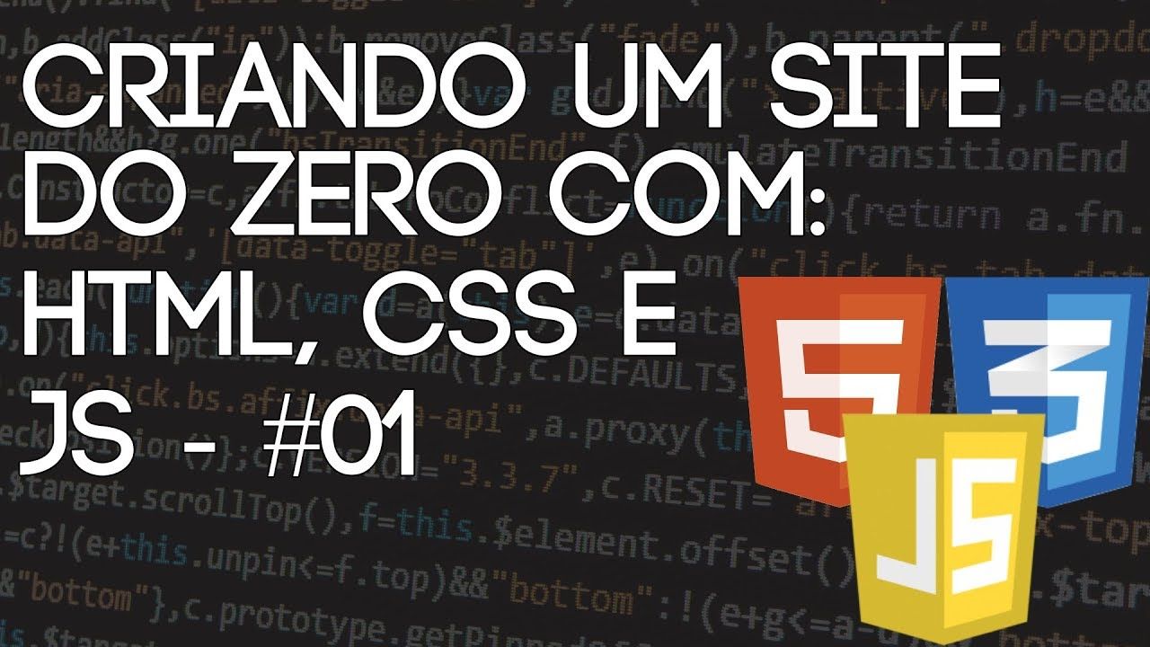 Curso Curso HTML + JavaScript : Criando meu Primeiro site.
