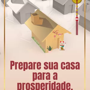 Imagem de capa para o Ebook Prepare sua casa para prosperidade
