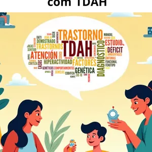 Imagem de capa para o Ebook Como lidar com pessoas com TDAH