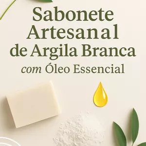 Imagem de capa para o Ebook Sabonete Natural Contra Acne e Oleosidade!
