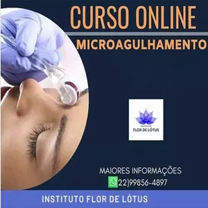 Curso de MICROAGULHAMENTO com Indução de Colágeno por Instituto Flor de Lótus