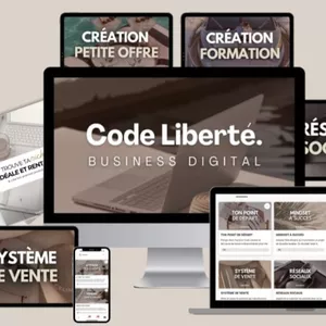 Image de couverture pour le Cours en ligne Code Liberté- Formation MRR Complète. 