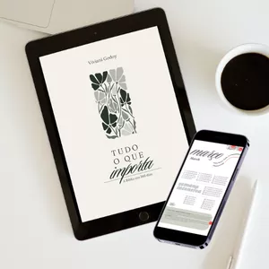 Imagem de capa para o Ebook Tudo o que importa: a Bíblia em 366 dias - versão monocromática