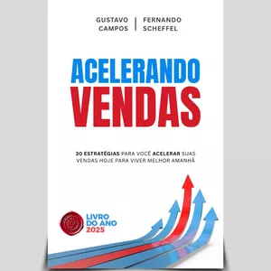 Imagem de capa para o Curso online Livro "Acelerando Vendas" - 30 estratégias para você acelerar suas vendas hoje, para viver melhor amanhã.
