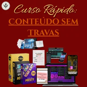 Imagem de capa para o Curso online Curso Rápido: Conteúdo Sem Travas