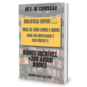 Imagem do curso Biblioteca Expert  ( +1300 livros digitais, +200 Áudio Books )