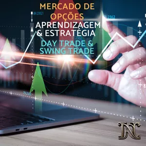 Imagem de capa para o Ebook MERCADO DE OPÇÕES APRENDIZAGEM &amp; ESTRATÉGIA