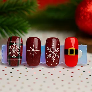 Imagem de capa para o Curso online Decorações de Natal Nail Art Unhas natalinas