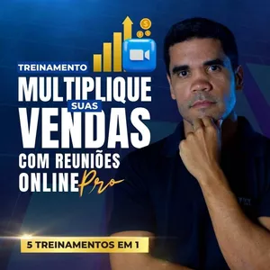 Imagem de capa para o Curso online Multiplique suas Vendas com Reuniões Online Pro (5 em 1)
