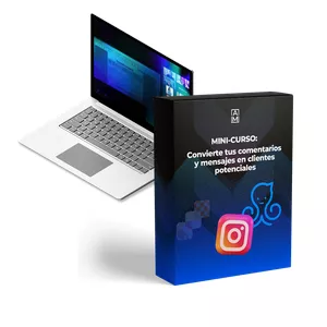 Imagen de portada para Curso online Mini-curso de Manychat: Convierte tus comentarios y mensajes en clientes potenciales