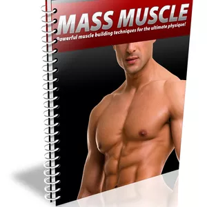 Imagem de capa para o Ebook MASS MUSCLE 