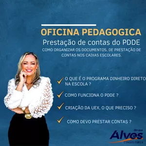 Imagem de capa para o Curso online PRESTAÇÃO DE CONTAS PDDE