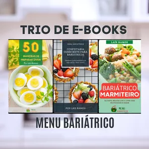 Imagem de capa para o Ebook Combo Menu Bariatrico