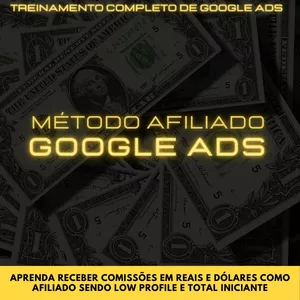 Imagem de capa para o Curso online Google Ads - Método Afiliado Google Ads