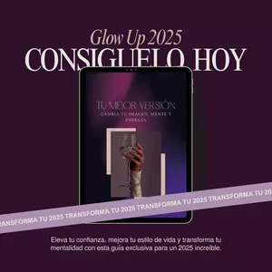 Imagen de portada para Ebook GlowUp 2025 - Tu Mejor Versión