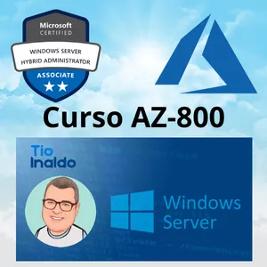 Imagem de capa para o Curso online Curso AZ-800 – Administering Windows Server Hybrid Core Infrastructure