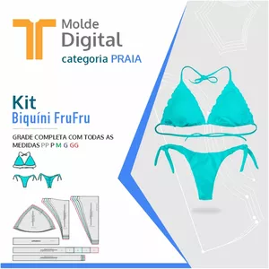 Imagem de capa para o Curso online kit molde Digital Biquíni FruFru