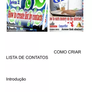 Imagem de capa para o Ebook Como criar listas de contatos 