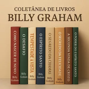 Imagem de capa para o Ebook Billy Graham - COLETÂNEA 8 Livros