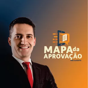 Imagem de capa para o Ebook Mapa da Aprovação - Um guia de como estudar corretamente