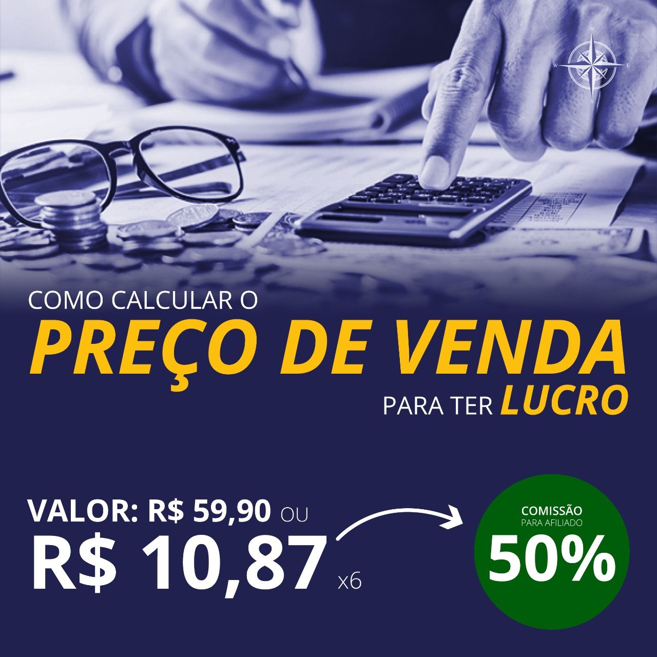 Como calcular o preço de venda para ter LUCRO.