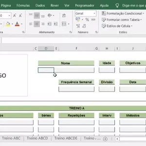 Imagem de capa para o Ebook Planilha de Treino + Controle de Volume Total