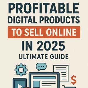 Cover image for Ebook 50 Profitable Digital Products to Sell Online in 2025: The Ultimate Guide to Building Passive Income Streams