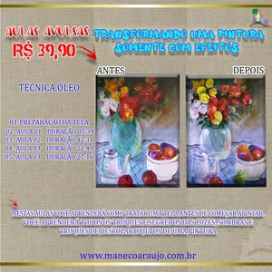 Curso Transformando uma Pintura Somente com Efeitos