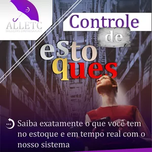 Imagem do curso Sistema Alletc de Gestão - Controle de Estoques