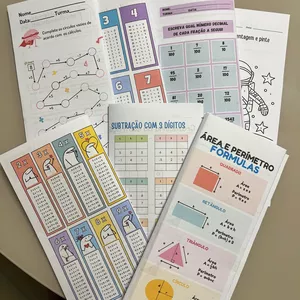 Imagem de capa para o Ebook Folders de atividades de matemática 