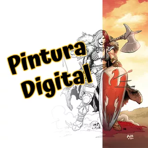 Imagem de capa para o Curso online Curso de Pintura Digital