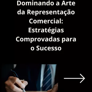 Imagem de capa para o Ebook DOMINANDO A ARTE DA REPRESENTAÇÃO COMERCIAL 