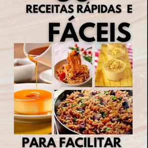 Imagem de capa para o Ebook 30 receitas fáceis e rápidas para facilitar o seu dia + receitas fitness