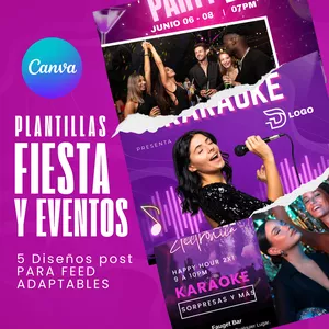 Imagen de portada para Ebook Plantilla de canva para tus eventos