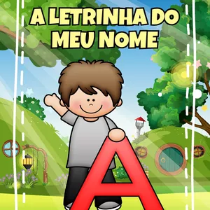 Imagem de capa para o Ebook A Letrinha do meu nome