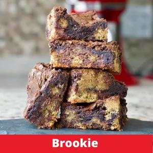 Imagem de capa para o Curso online Brookie - Deliciosa Torta de Cookie com Brownie 