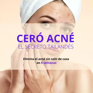 Imagen de portada para Ebook Ceró Acné: El Secreto Tailandés