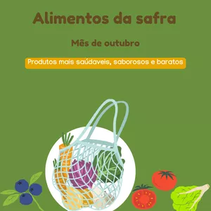 Imagem de capa para o Ebook Safra do mês de outubro