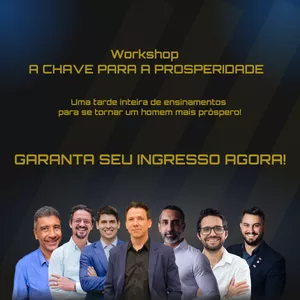 Imagem de capa para o Evento presencial Workshop para Prosperidade