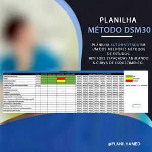 Imagem de capa para o Curso online Planilha DSM30