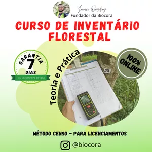 Imagem de Curso de Inventario Florestal - O Melhor do Mercado!! criado por Jeovane Warmling na hotmart