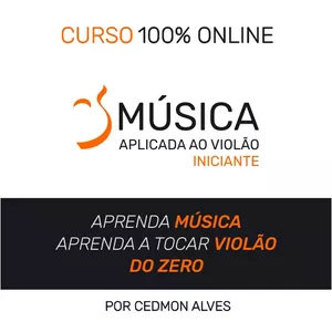 Imagem do curso Música Aplicada ao Violão - Iniciante 