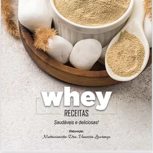 Imagem de capa para o Ebook Ebook Whey protein - receitas