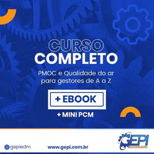 Imagem de capa para o Curso online PMOC e Qualidade do ar para gestores de A a Z