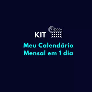 Imagem de Kit Meu Calendário Mensal em 1 dia criado por Léia de Sena Marinho na hotmart