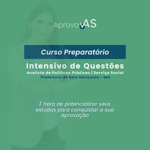 Imagem do curso Curso Intensivo de Exercícios - Prefeitura de Belo Horizonte | Analista de Políticas Públicas