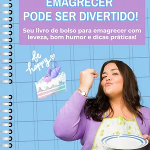 Imagem de capa para o Ebook Emagrecer  Pode Ser Divertido!