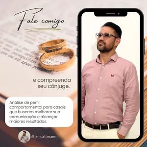 Imagem de capa para o Serviço online Análise de Perfil Comportamental - Cis Assessment para casais