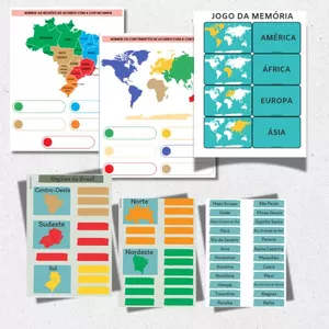 Imagem de capa para o Ebook Regiões do Brasil